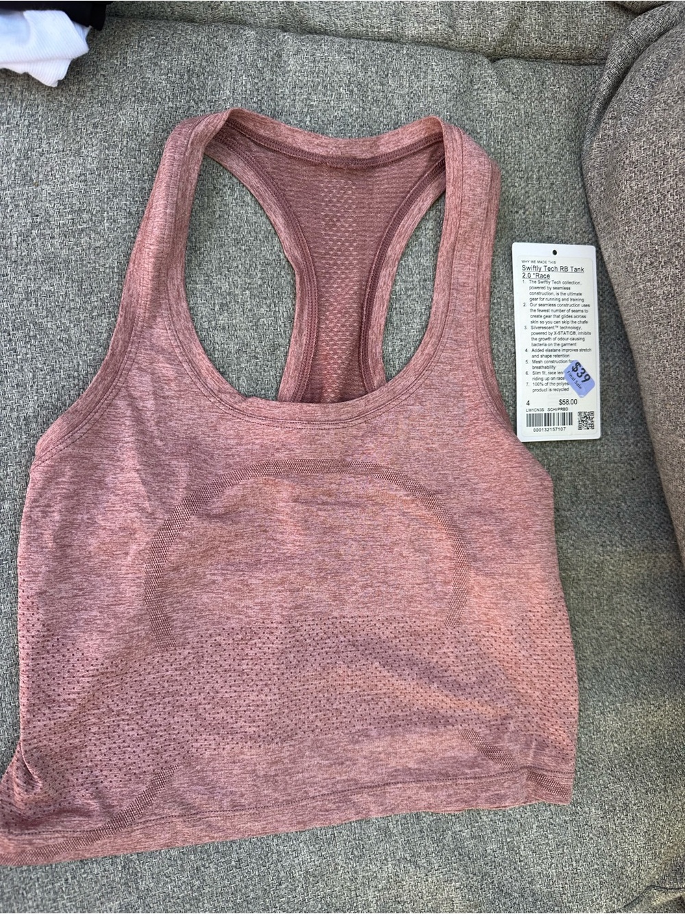 lululemon Swiftly Tech cropped tank